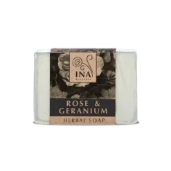 inaessentials prirodne mydlo ruza geranium